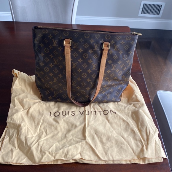 Authentic Louis Vuitton Monogram Cabas Mezzo Tote - Picture 16 of 16
